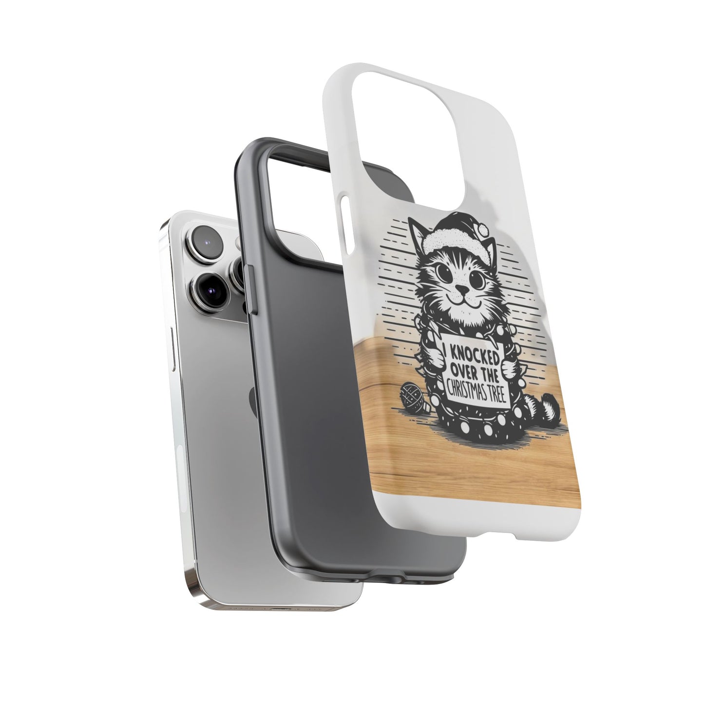 Naughty Cat iPhone Case