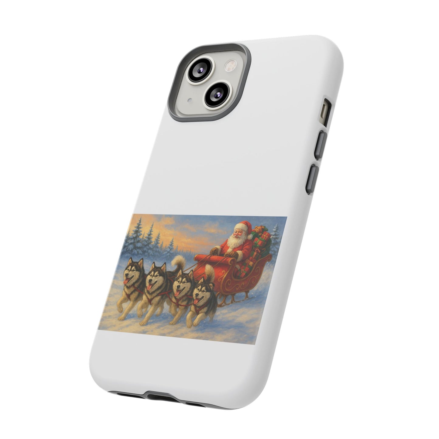 Dashing Through The Snow iPhone Case