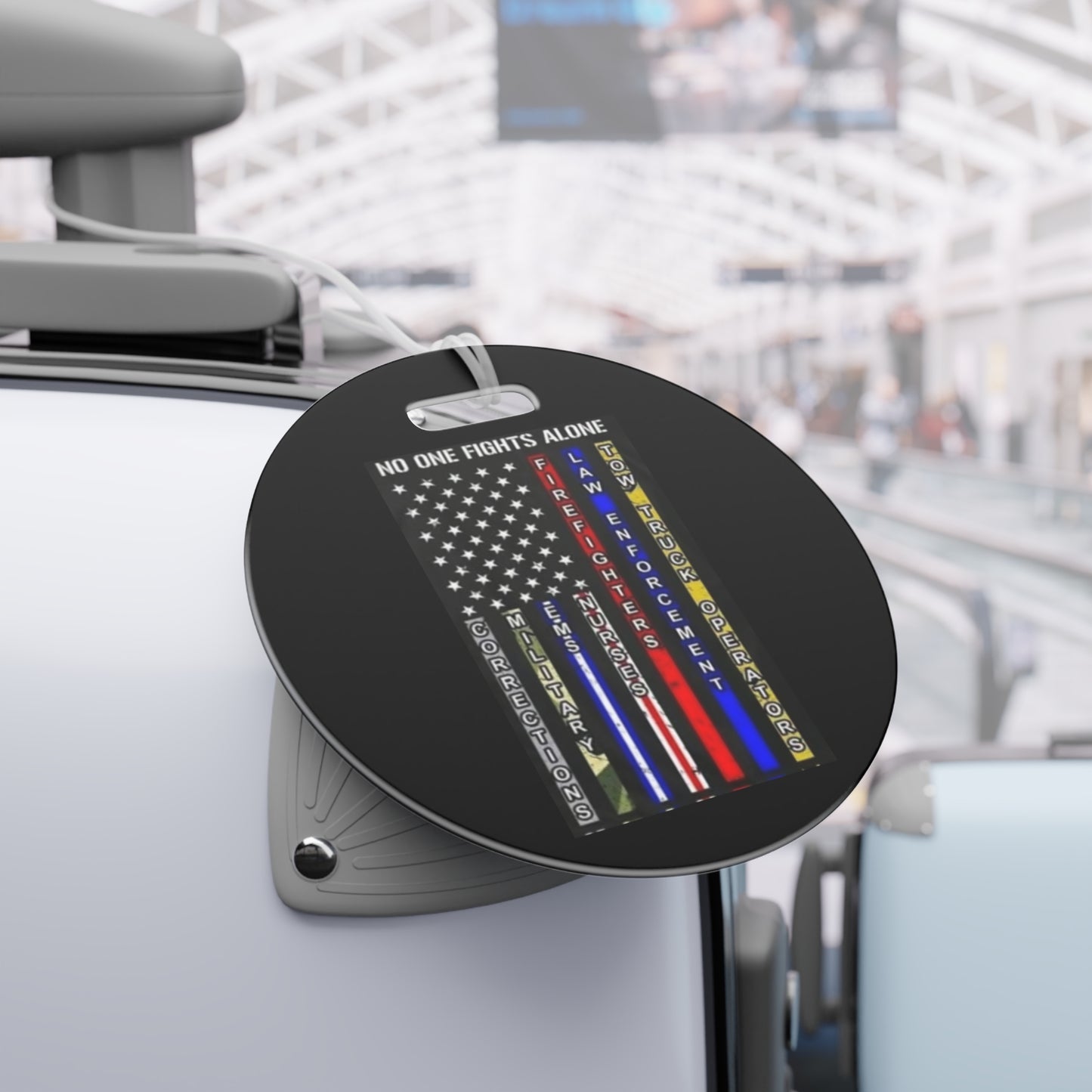 No One Fights Alone Luggage Tag