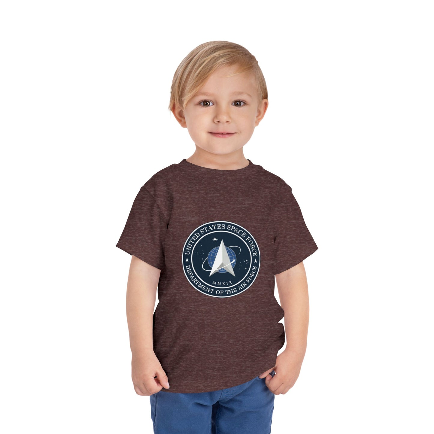 US Space Force Toddler Unisex Short Sleeve Crewneck Tee