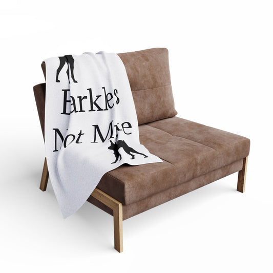 Barkless Not Mute Arctic Fleece Blanket