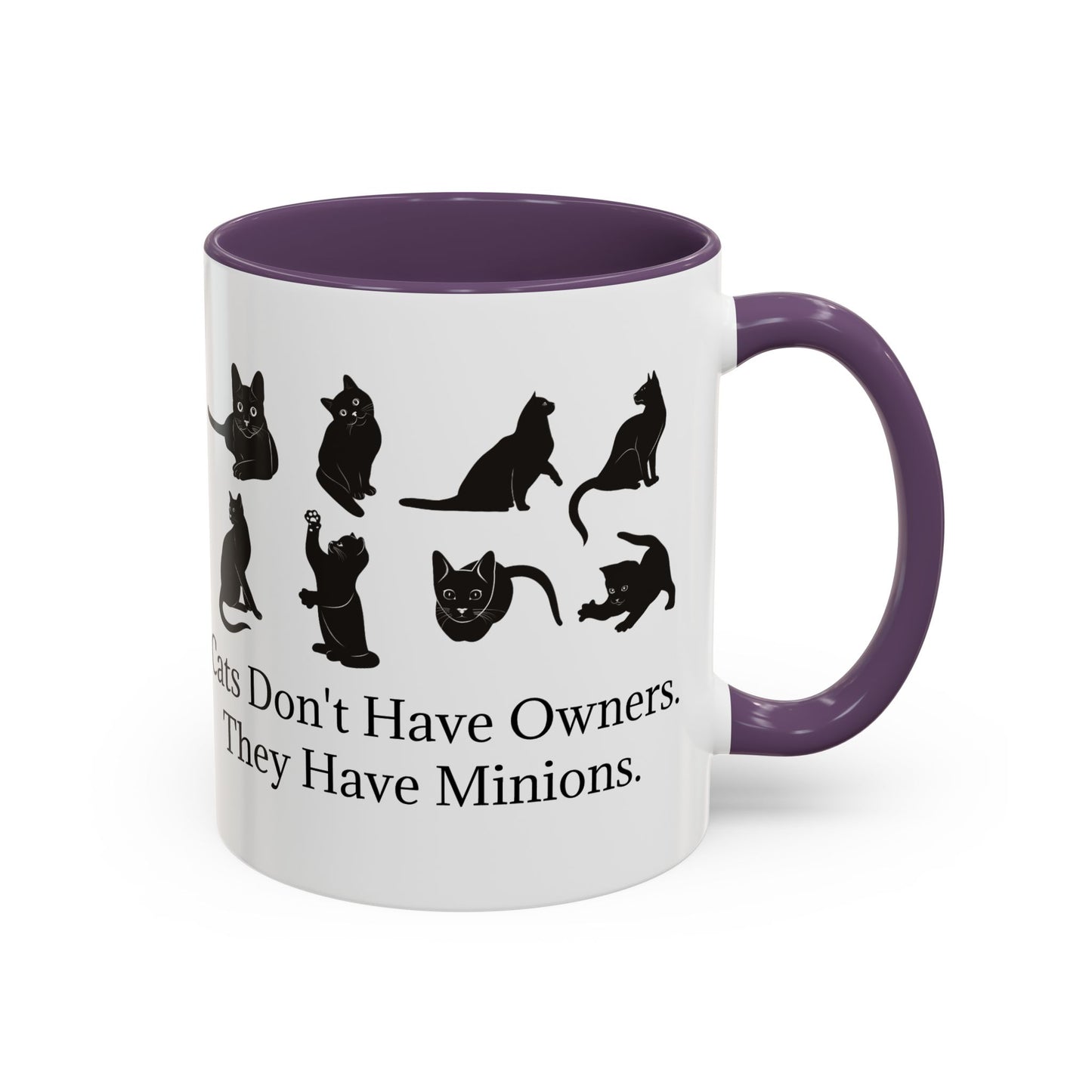 Cat Minions 2-Tone Coffee Mug
