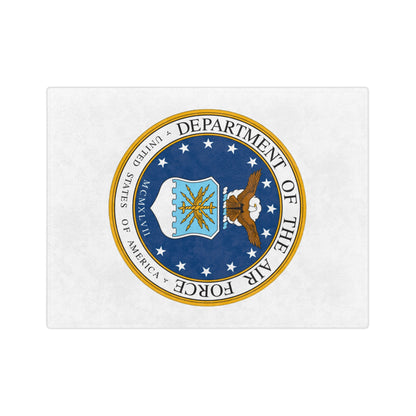 US Air Force Velveteen Microfiber Blanket