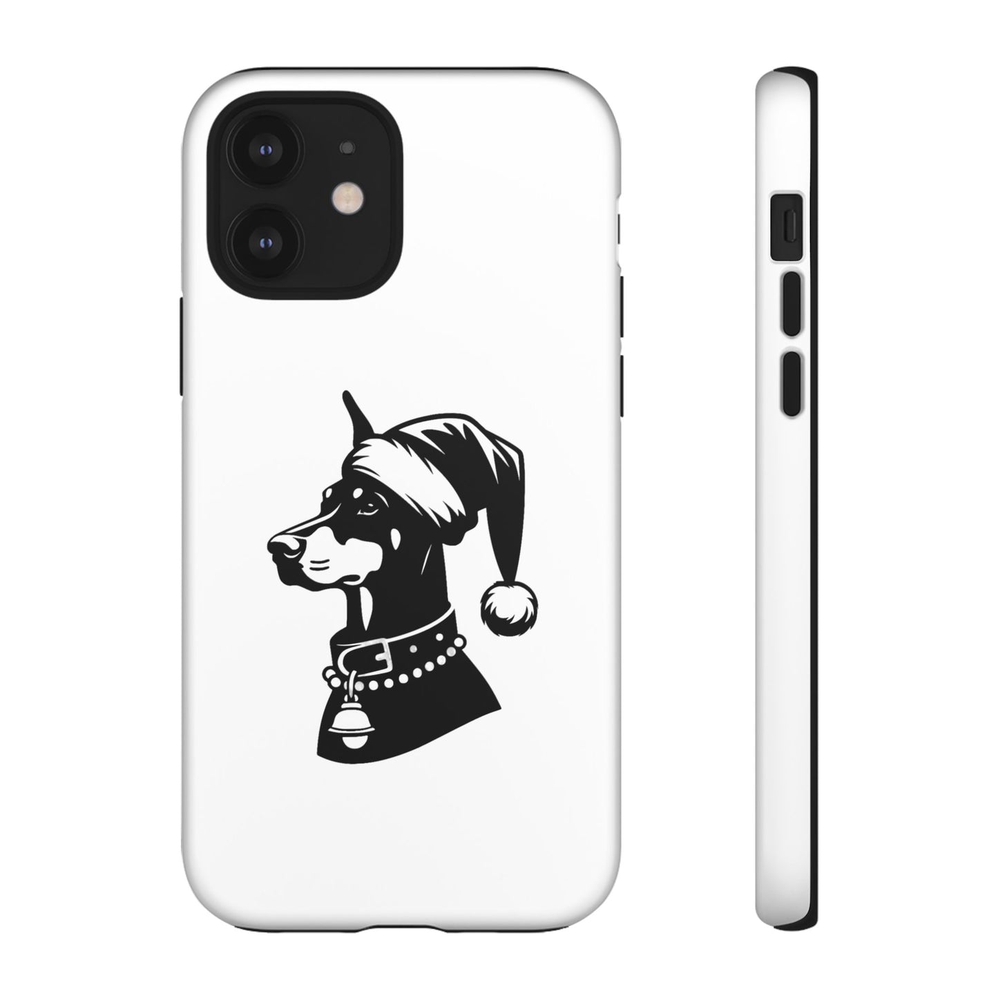 Santa Paws Doberman iPhone Case