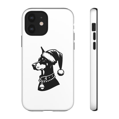 Santa Paws Doberman iPhone Case