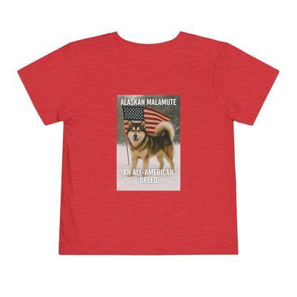 All-American Breed Toddler Unisex Short Sleeve Crewneck Tee