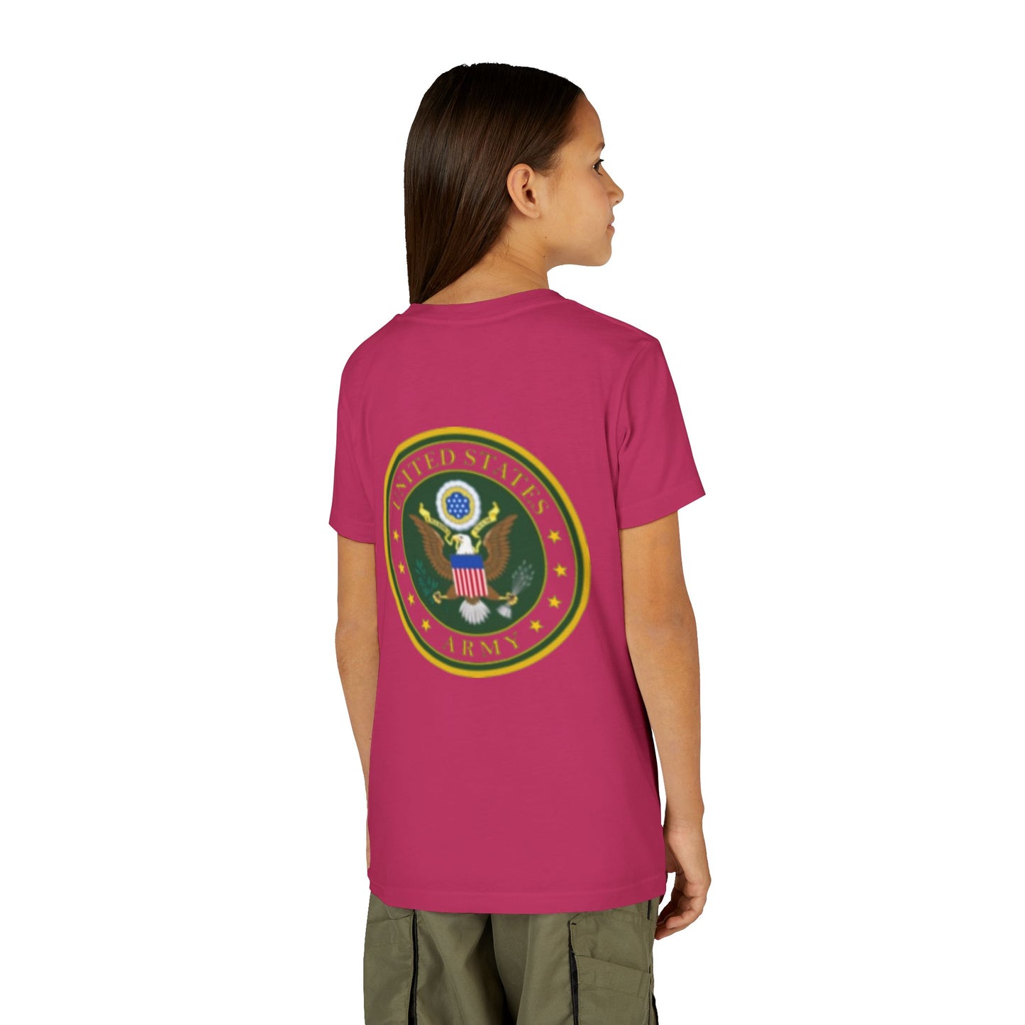 US Army Youth Unisex Short Sleeve Crewneck Tee
