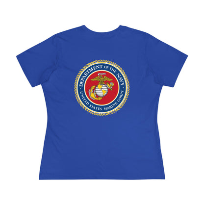 US Marine Corps Women's Short Sleeve Crewneck Tee