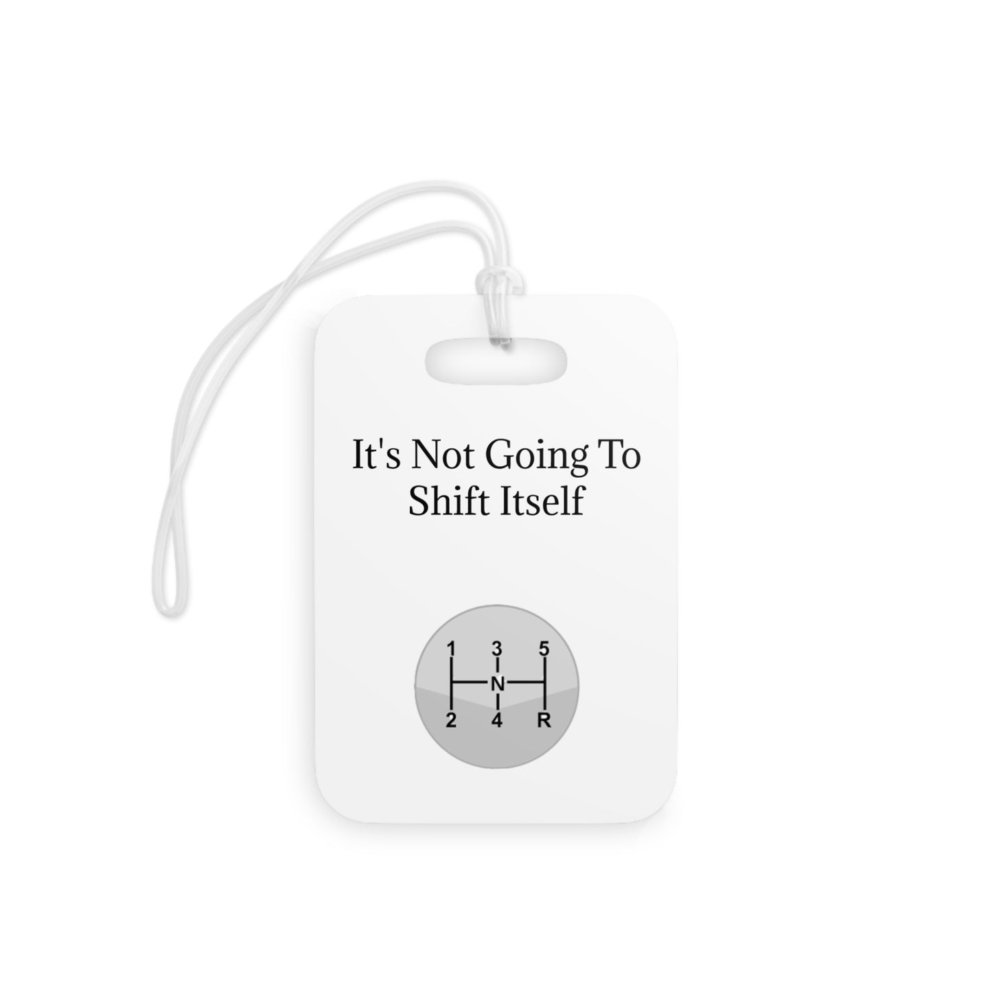 Shift Itself Luggage Tag