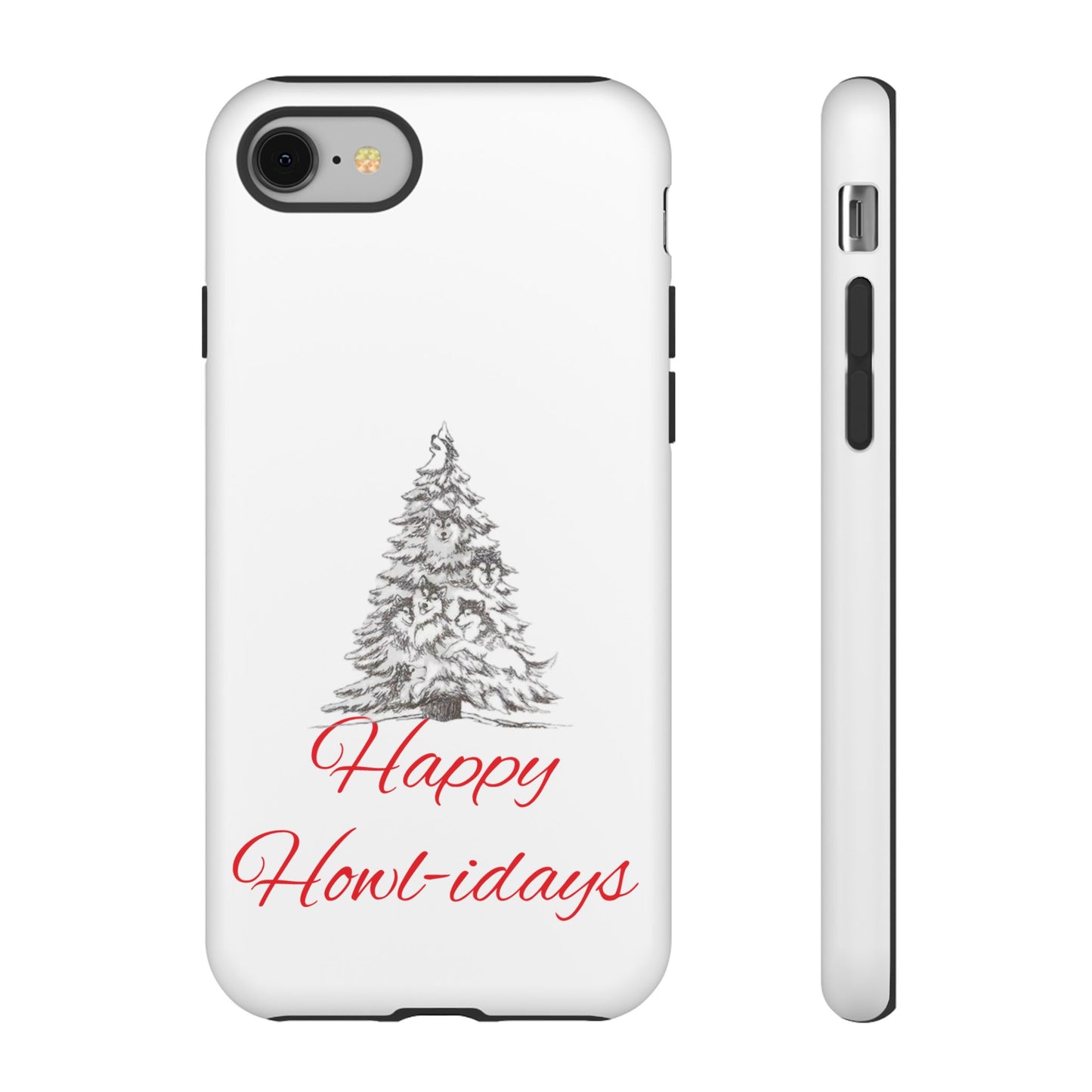 Happy Howl-idays iPhone Case