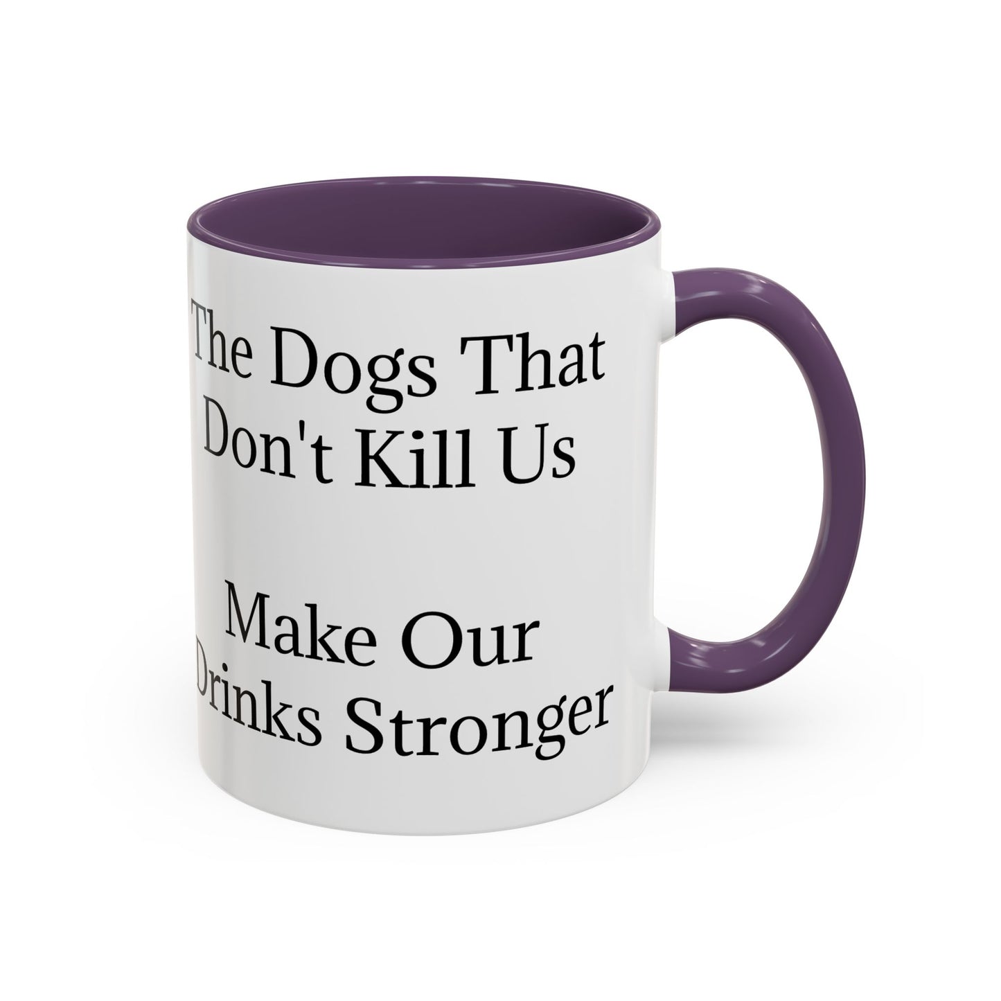 Drinks Stronger 2-Tone Coffee Mug