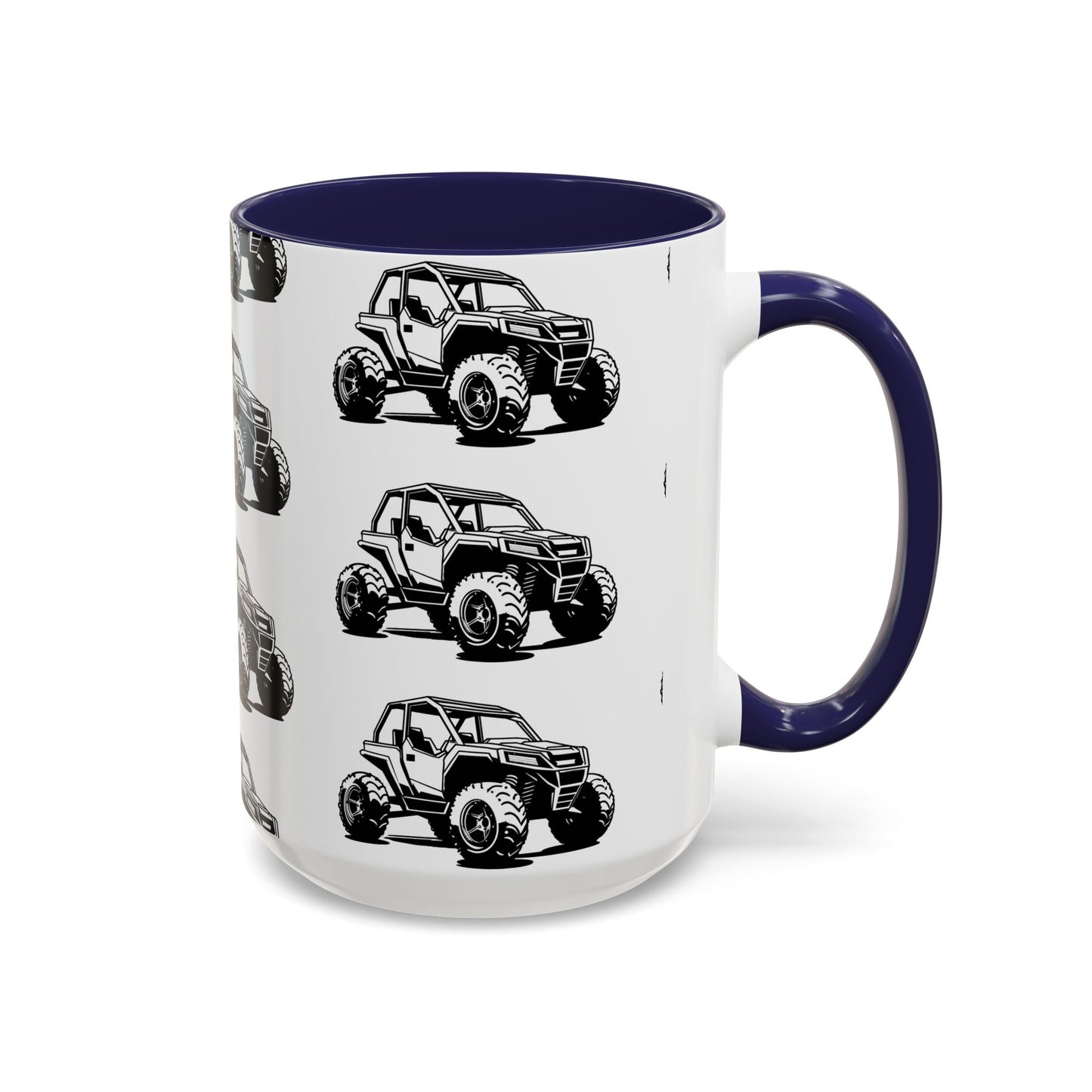 Off The Beaten Path Side By Side 2-Tone Coffee Mug