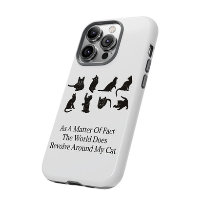 Matter Of Fact Cat iPhone Case