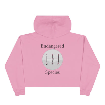 Endangered Species Women's Crop Hoodie
