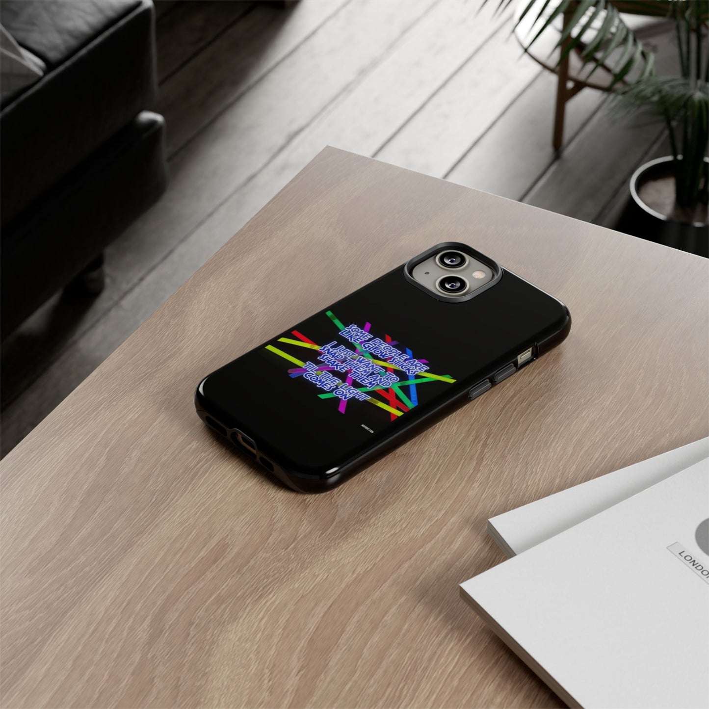 Glow Sticks iPhone Case