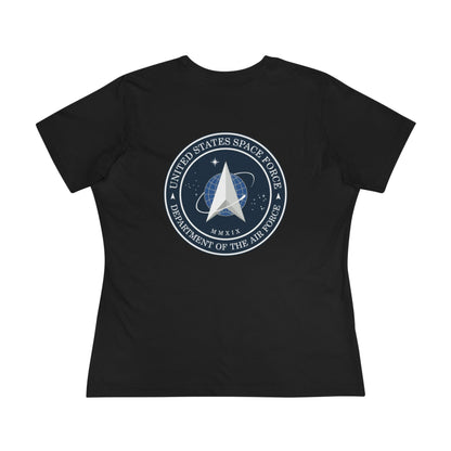 US Space Force Women's Short Sleeve Crewneck Tee