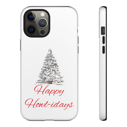 Happy Howl-idays iPhone Case