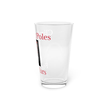 Climbing Poles Drinking Glass