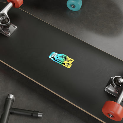 Wheel Lift Tow Truck Holographic Sticker