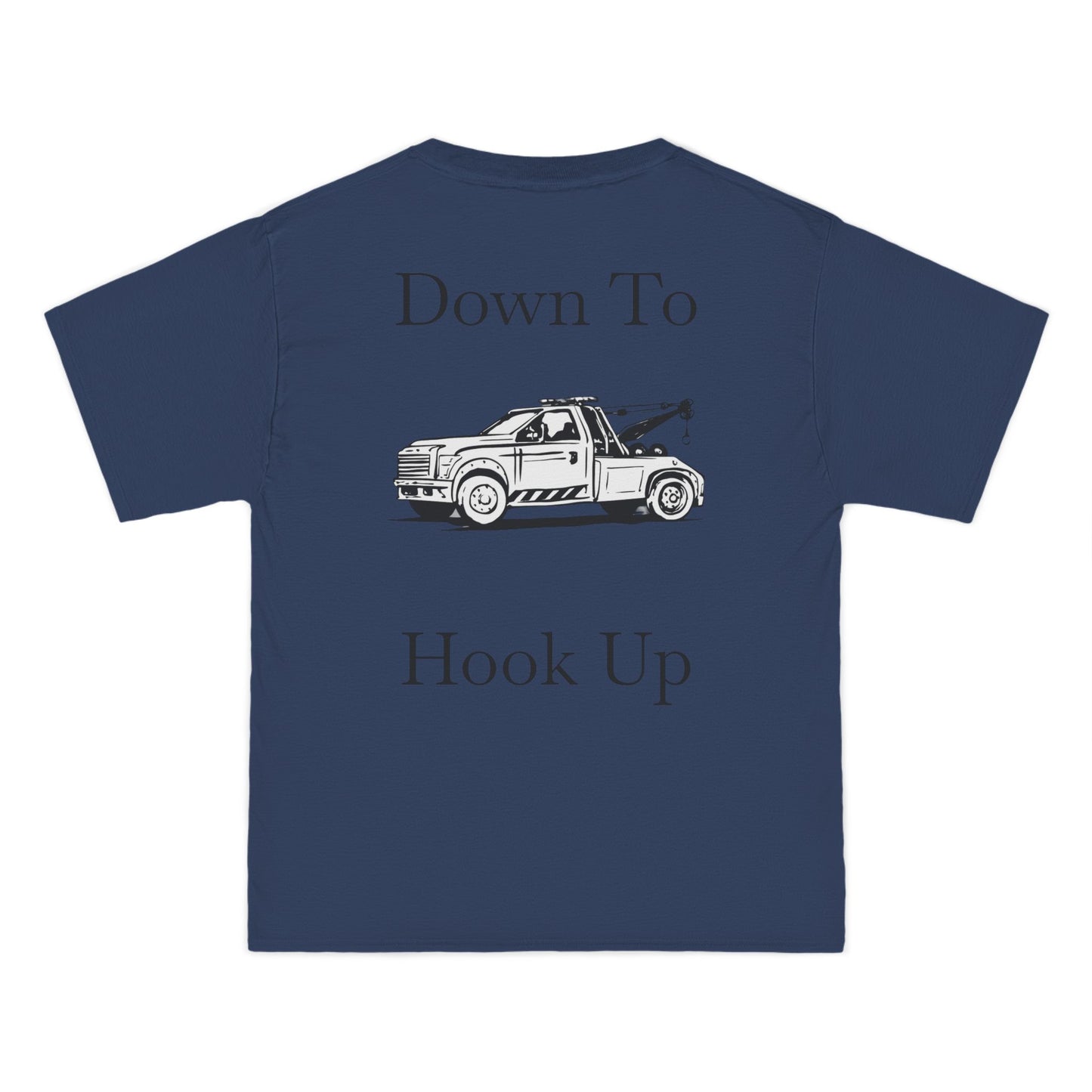 Down To Hook Up Men's Short-Sleeve Crewneck Tee