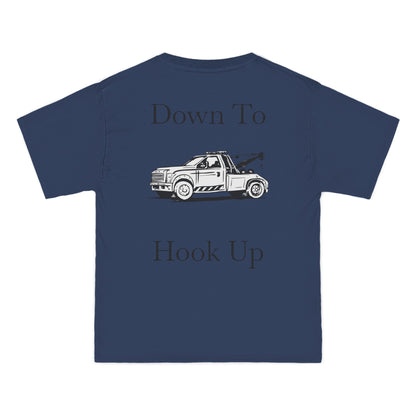 Down To Hook Up Men's Short-Sleeve Crewneck Tee