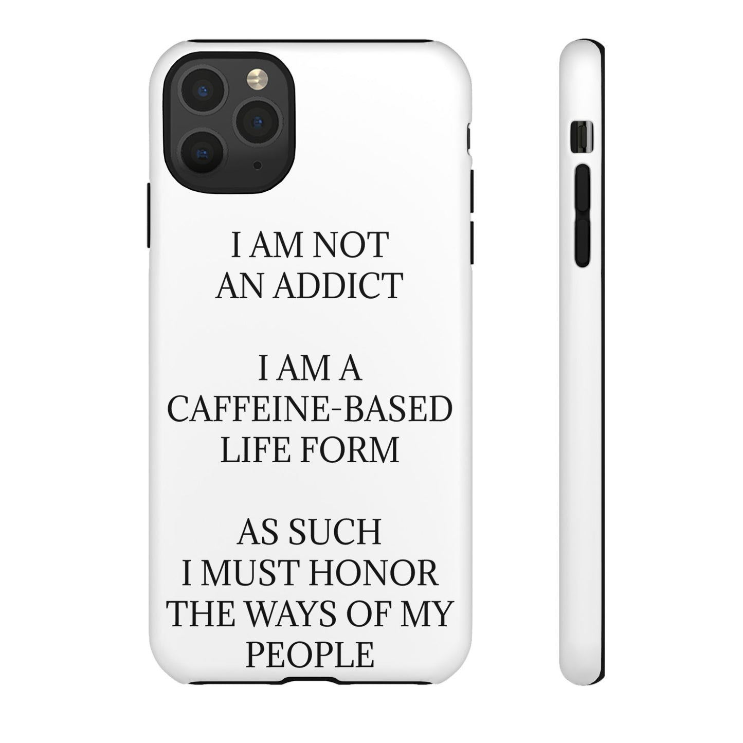 Not An Addict iPhone Case