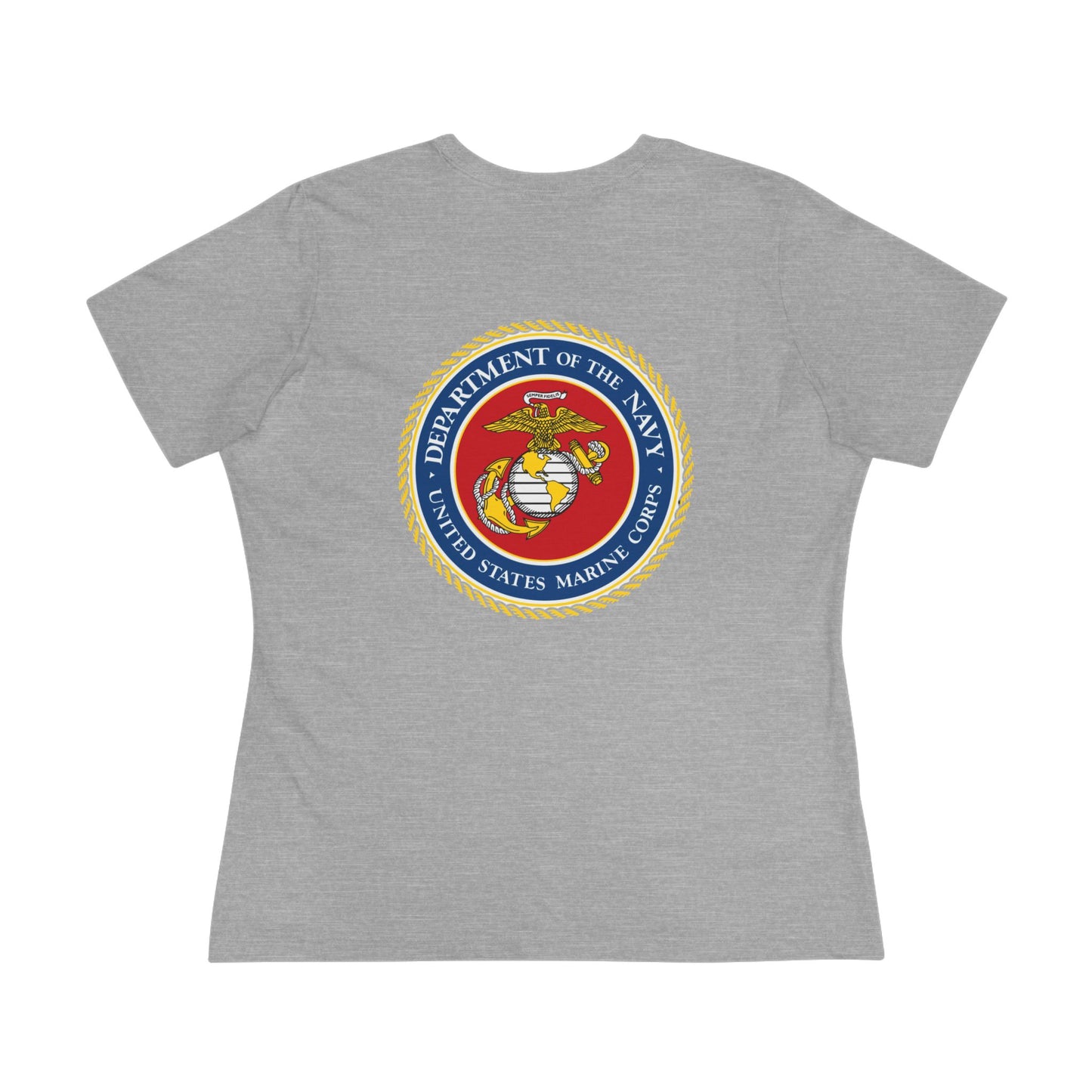 US Marine Corps Women's Short Sleeve Crewneck Tee