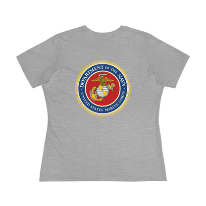 US Marine Corps Women's Short Sleeve Crewneck Tee