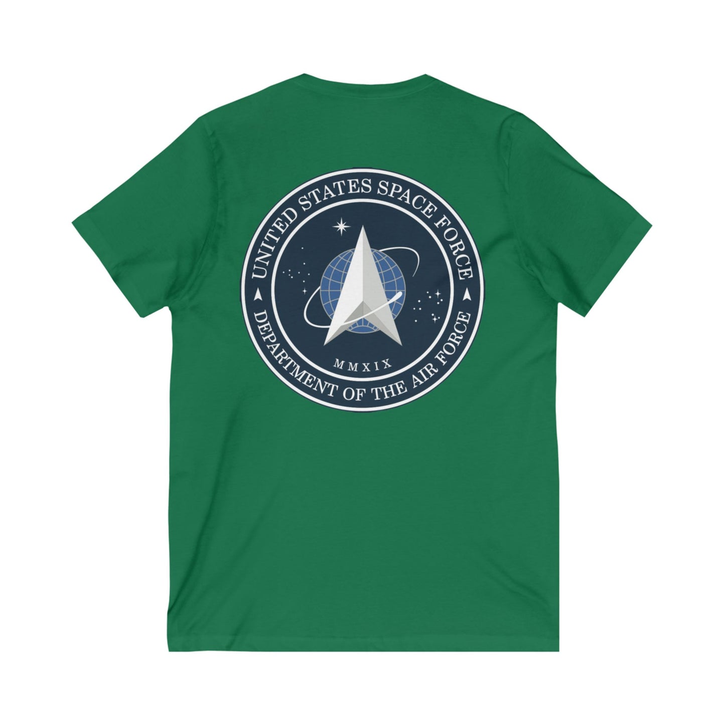 US Space Force Unisex Short Sleeve V-Neck Tee