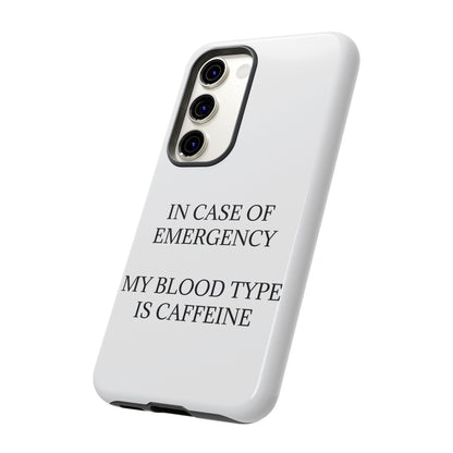Blood Type Samsung Case