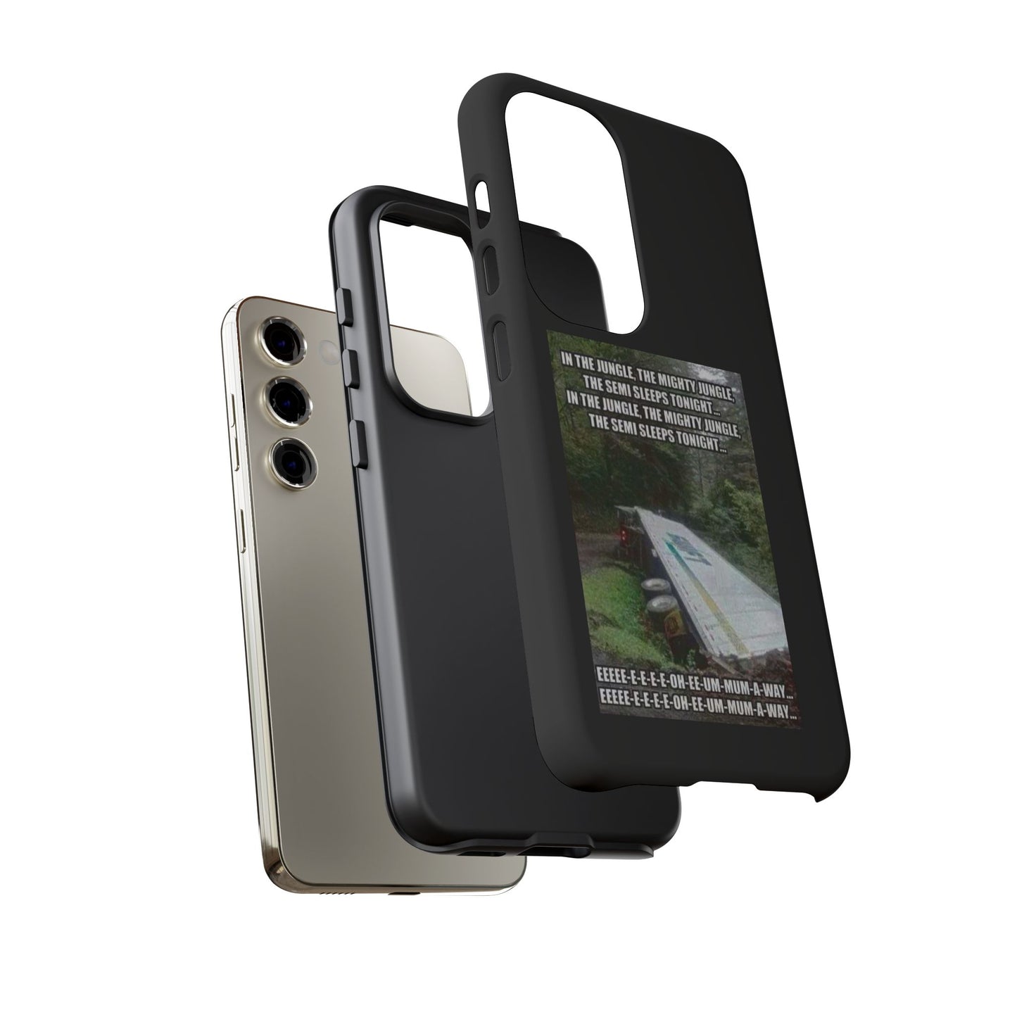 Semi Sleeps Samsung Case