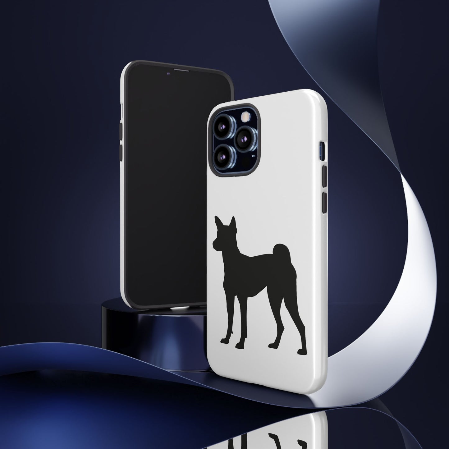 Basenji Silhouette iPhone Case