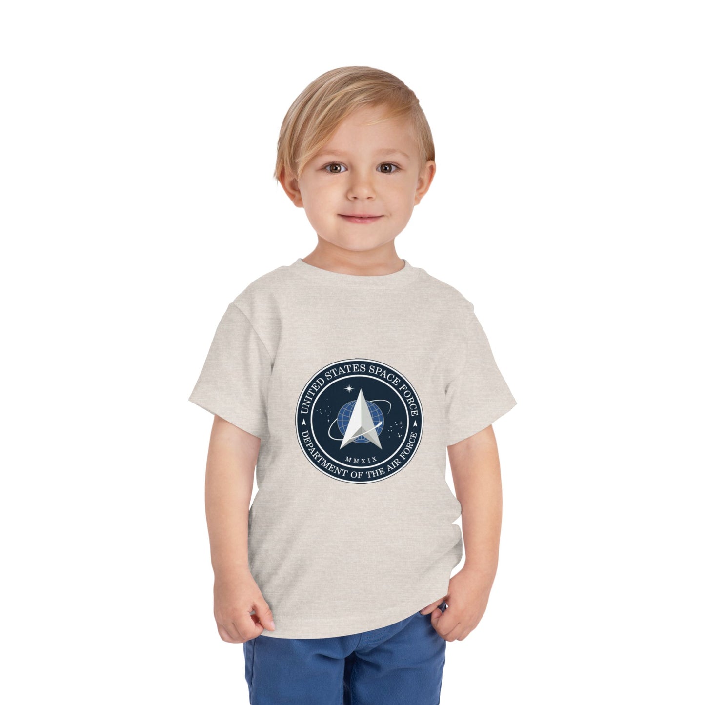 US Space Force Toddler Unisex Short Sleeve Crewneck Tee