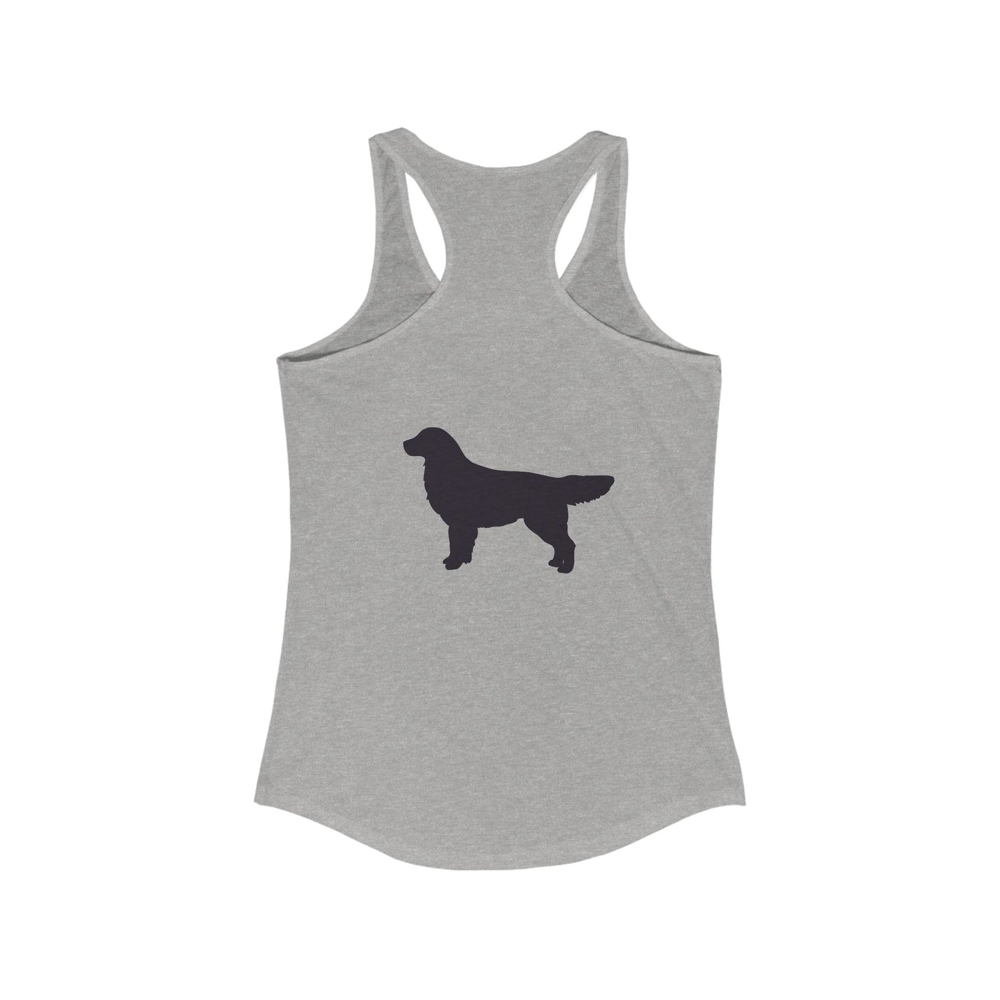 Golden Silhouette Women's Racerback Tank