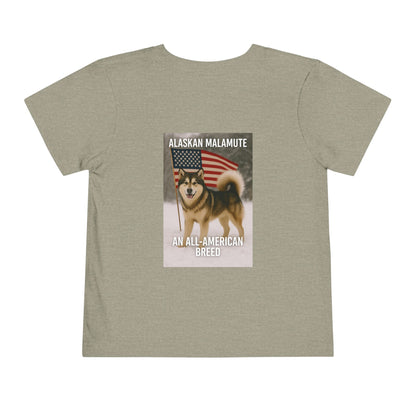 All-American Breed Toddler Unisex Short Sleeve Crewneck Tee