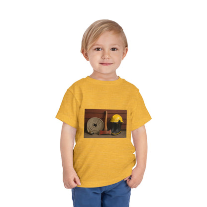 Fire/Rescue Appreciation Toddler Unisex Short Sleeve Crewneck Tee