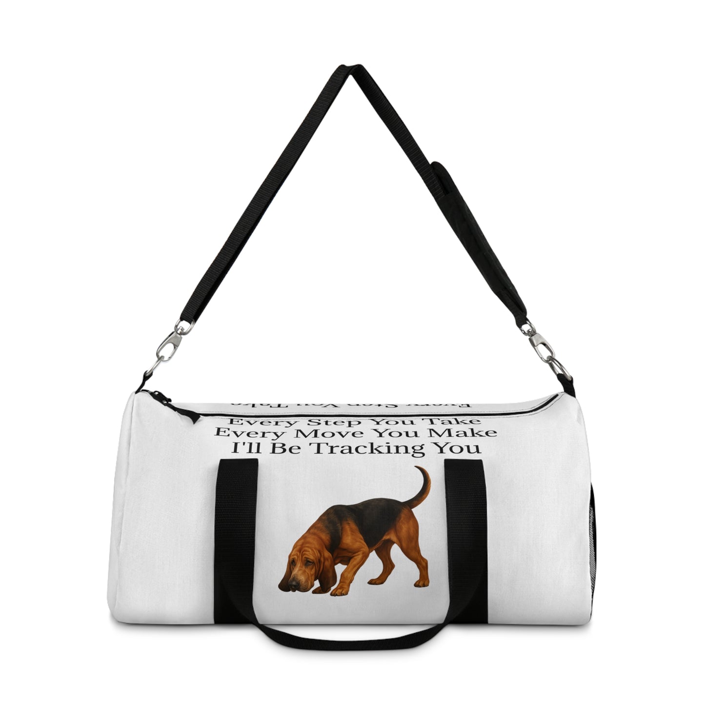 Tracking You Duffel Bag