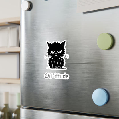 CAT-ittude Vinyl Decal