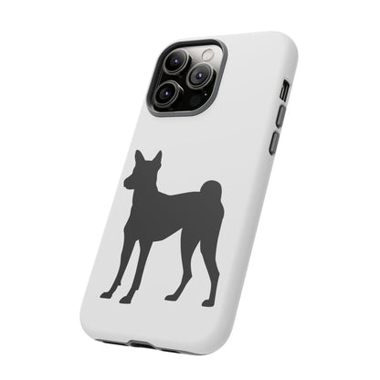 Basenji Silhouette iPhone Case