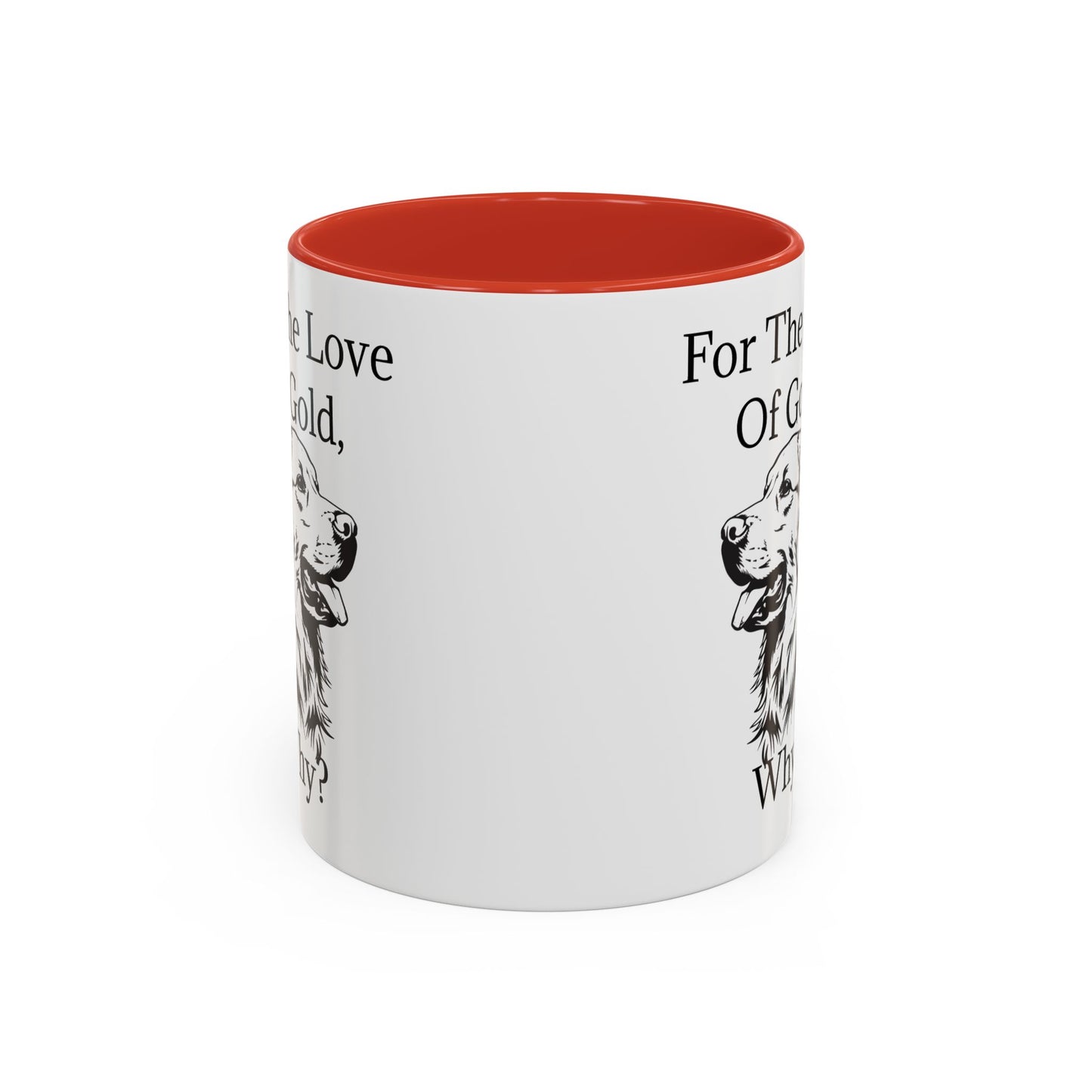 For The Love Of Gold 2-Tone Coffee Mug