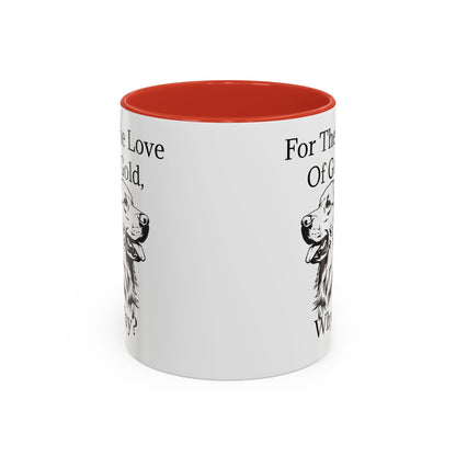 For The Love Of Gold 2-Tone Coffee Mug