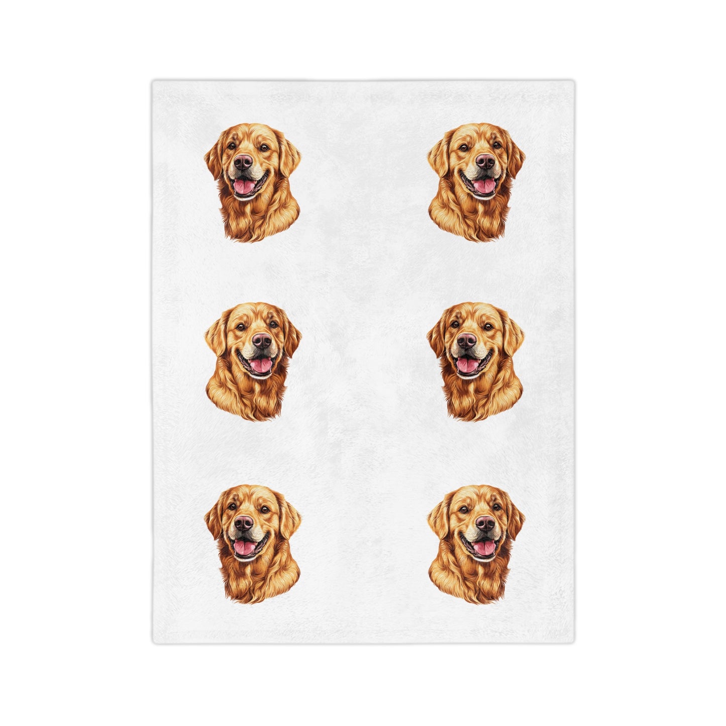 Golden Head Velveteen Microfiber Blanket