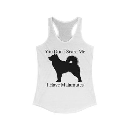 You Don't Scare Me Women's Racerback Tank