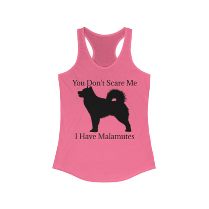 You Don't Scare Me Women's Racerback Tank