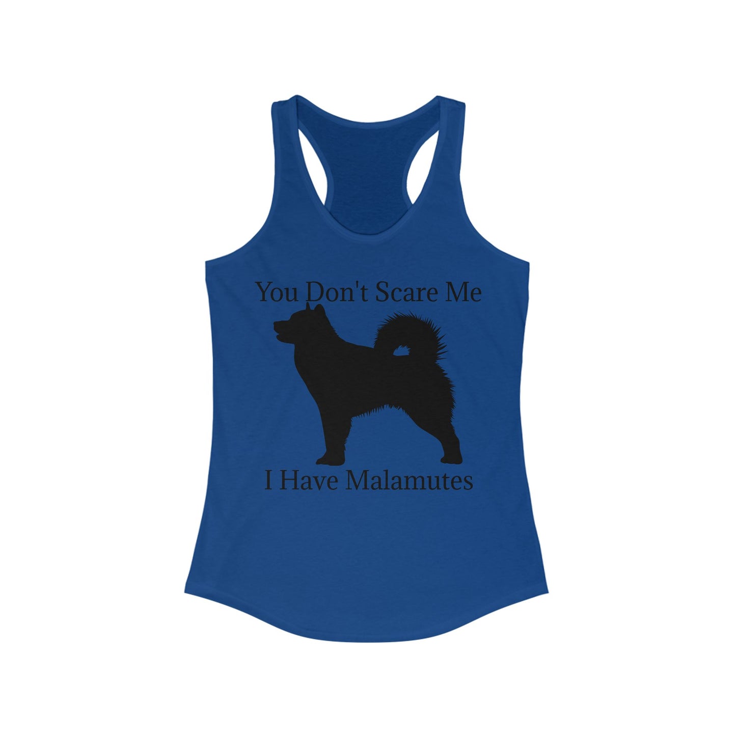 You Don't Scare Me Women's Racerback Tank
