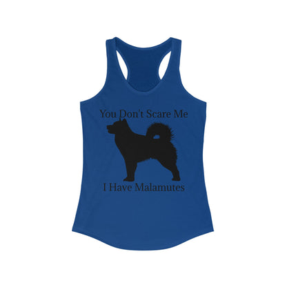 You Don't Scare Me Women's Racerback Tank