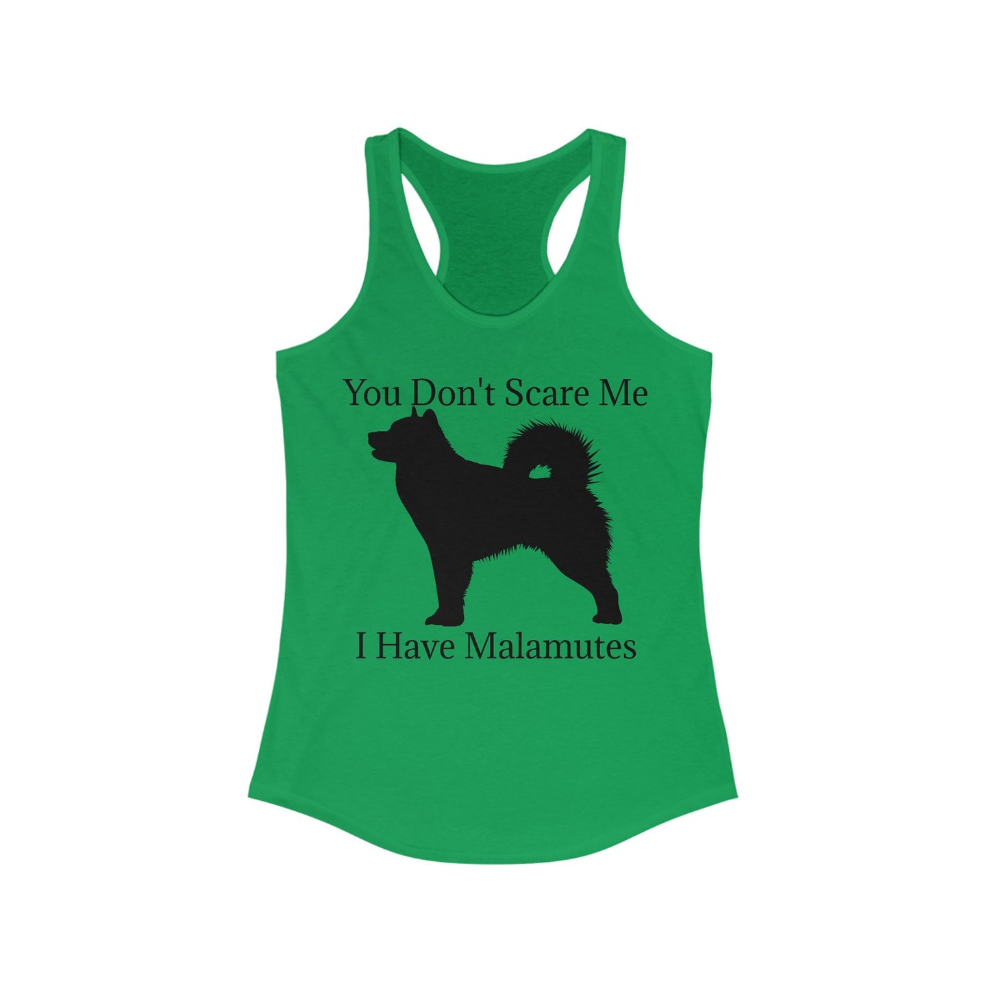 You Don't Scare Me Women's Racerback Tank