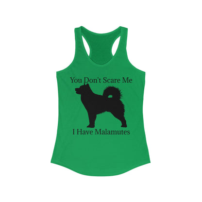 You Don't Scare Me Women's Racerback Tank