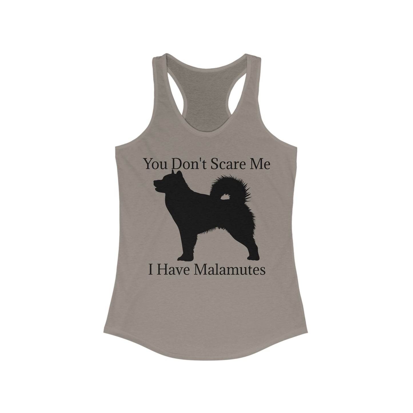 You Don't Scare Me Women's Racerback Tank