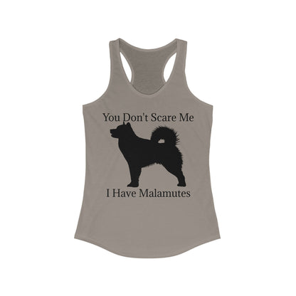 You Don't Scare Me Women's Racerback Tank